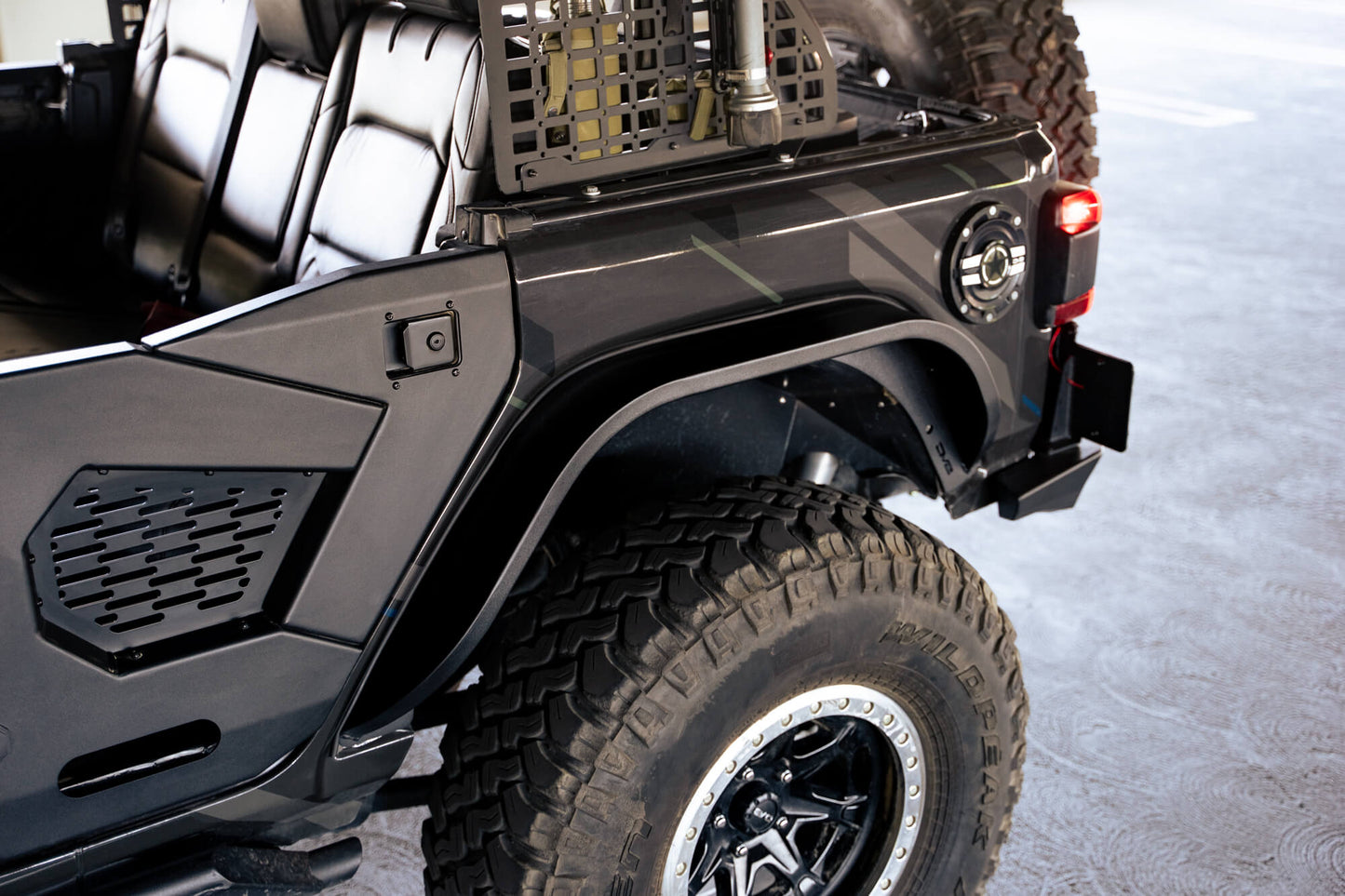 Slim Width to Fit through Tighter Spaces on the Trail by DV8 Offroad