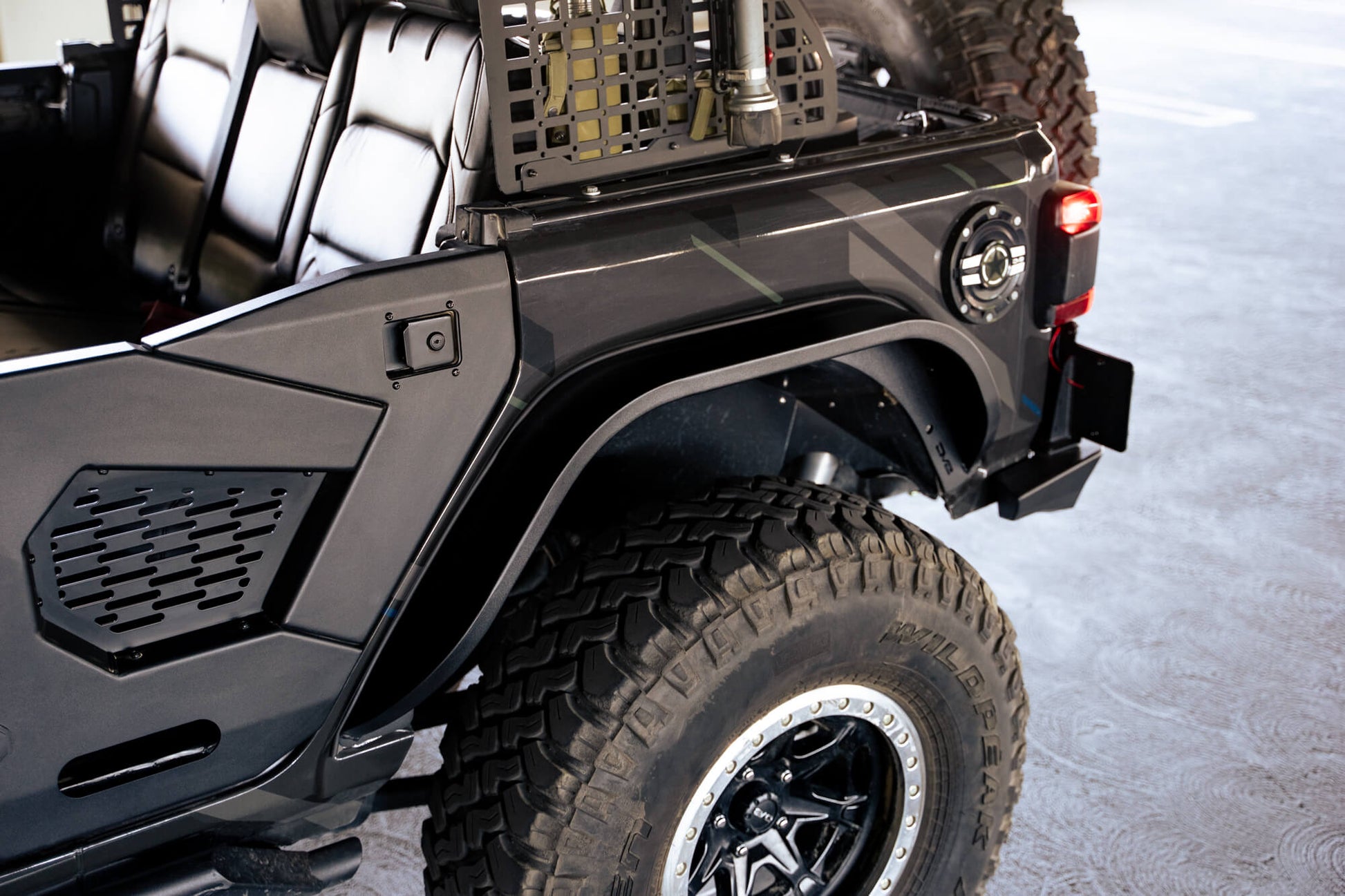 Slim Width to Fit through Tighter Spaces on the Trail by DV8 Offroad