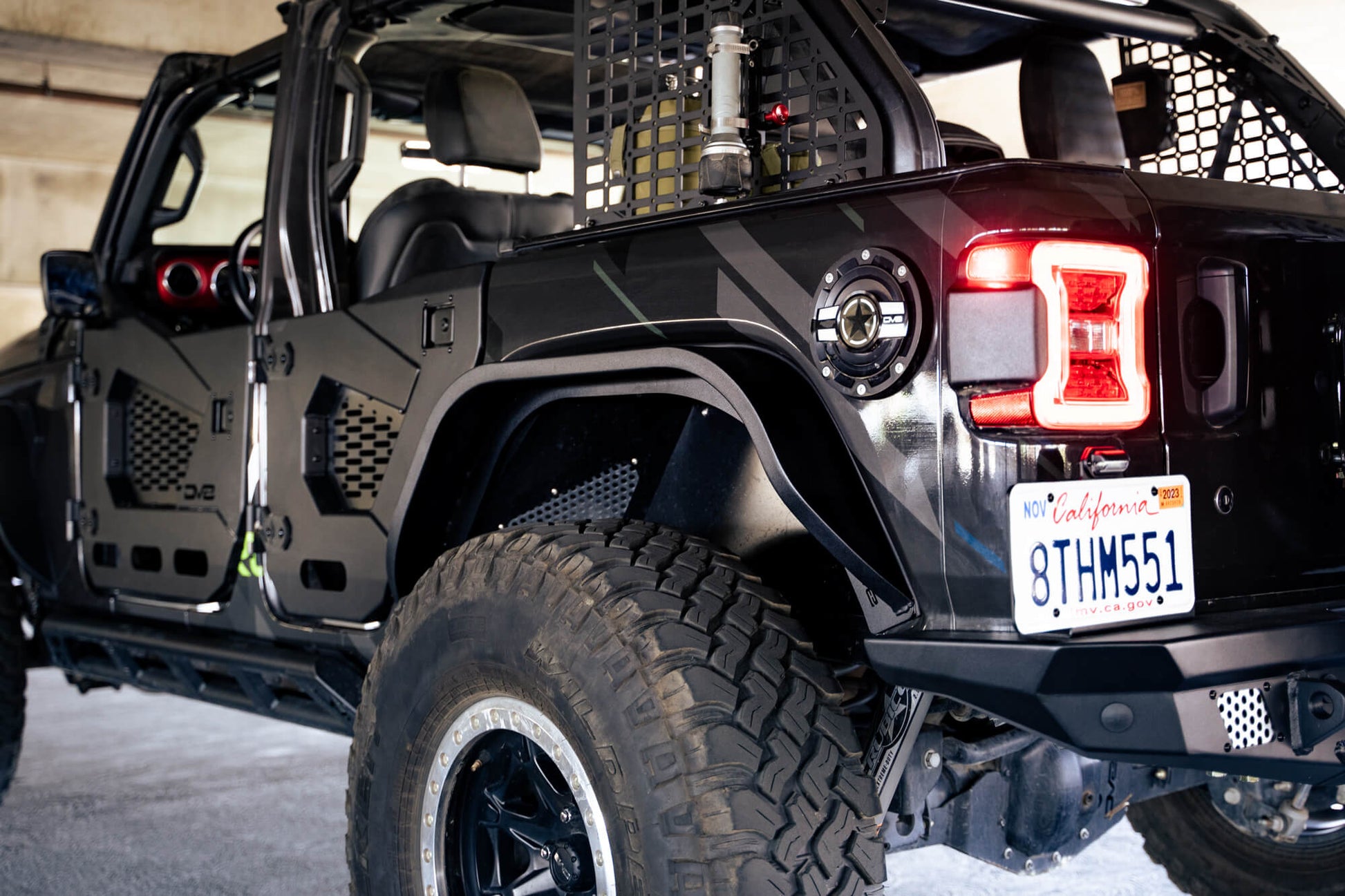 Slim Width to Fit through Tighter Spaces on the Trail by DV8 Offroad