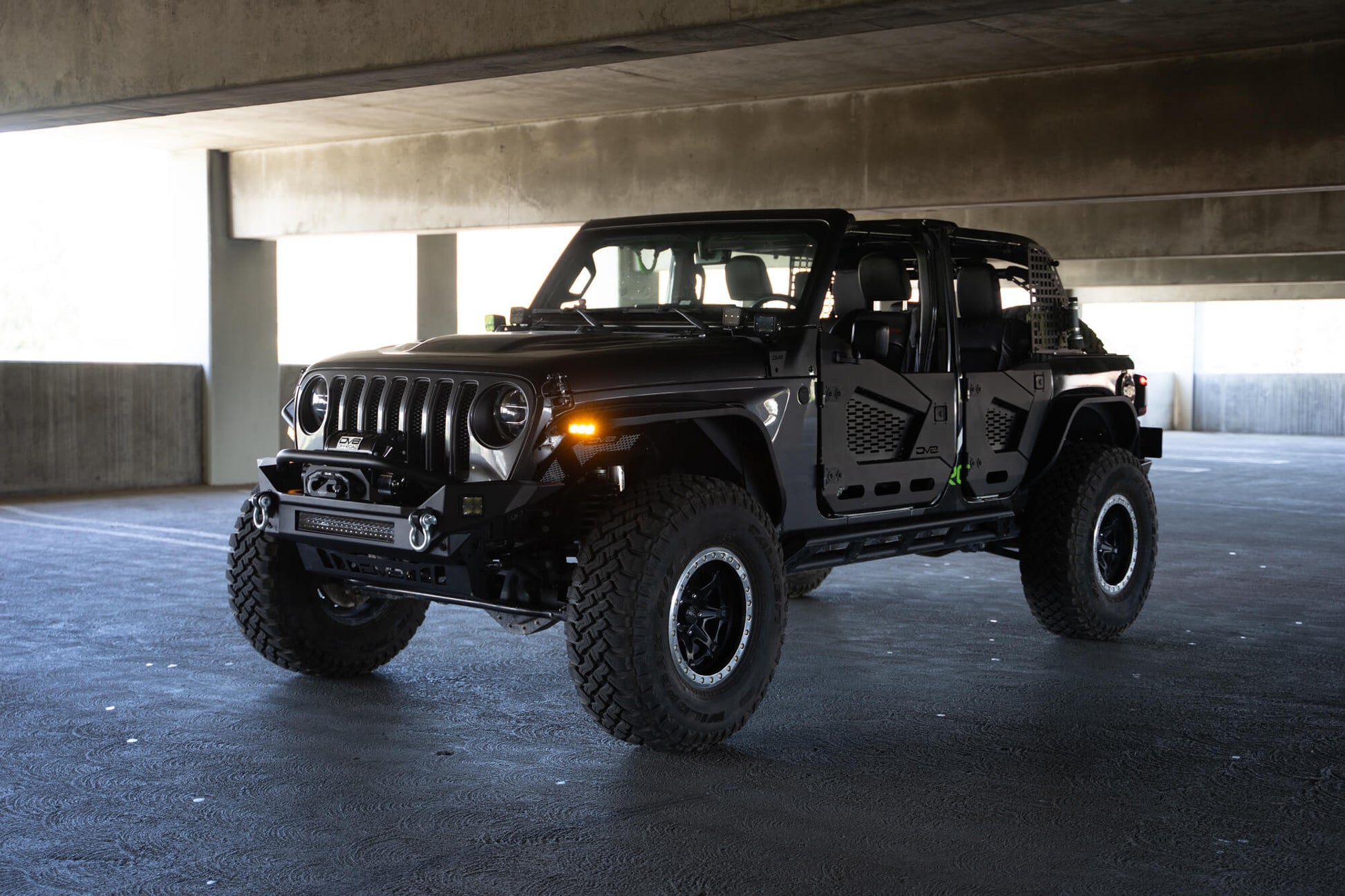 Slim Width to Fit through Tighter Spaces on the Trail by DV8 Offroad