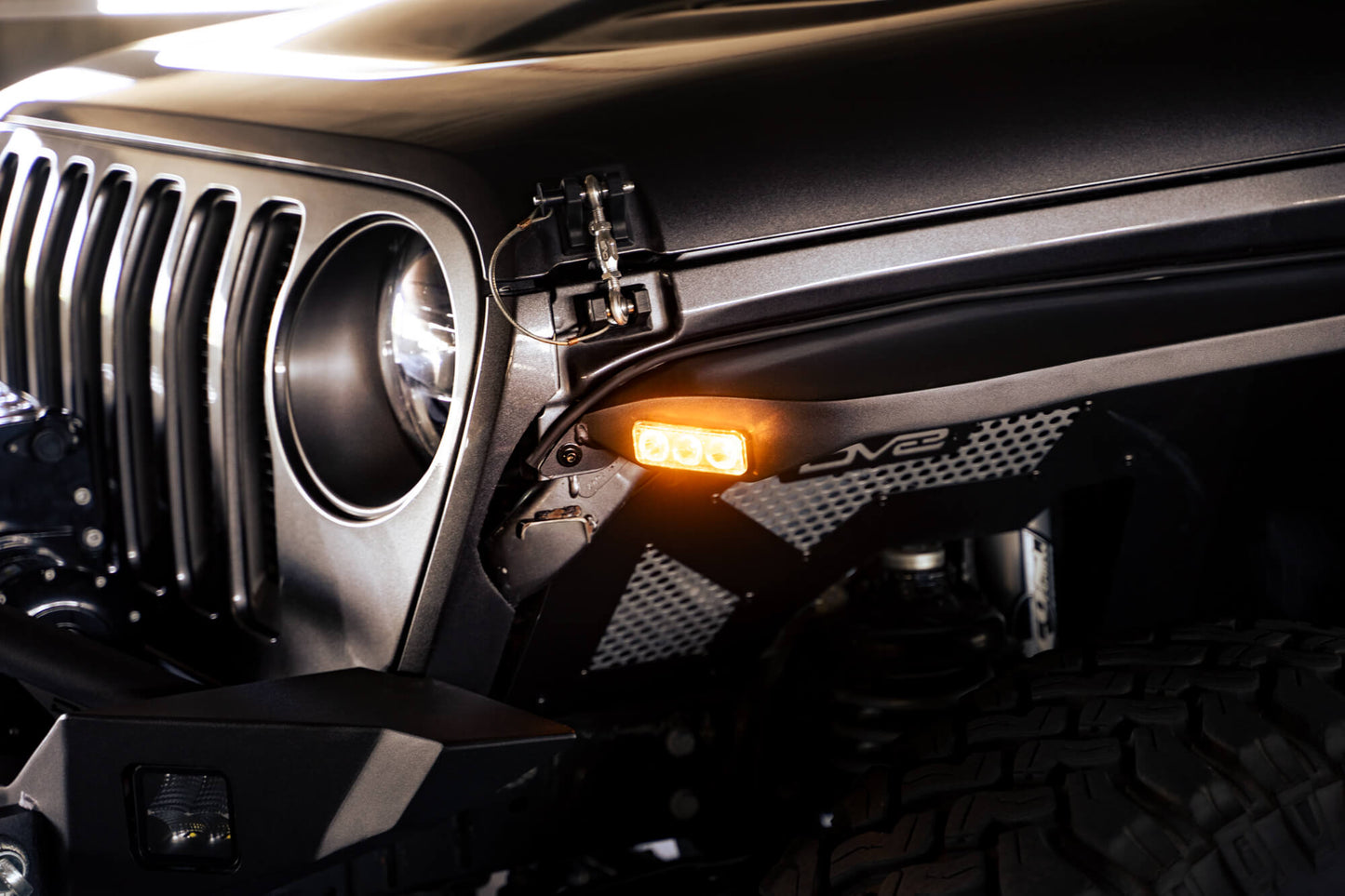 Slim Width to Fit through Tighter Spaces on the Trail by DV8 Offroad