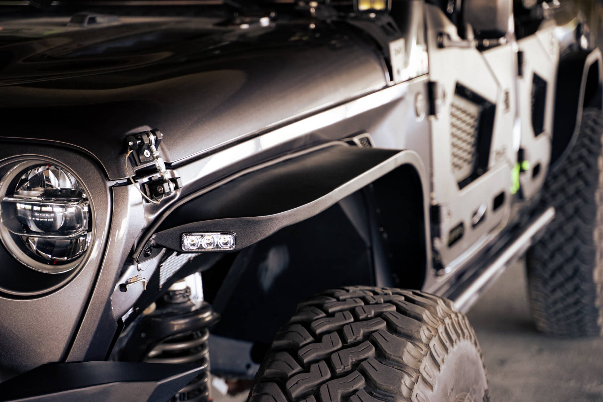 Slim Width to Fit through Tighter Spaces on the Trail by DV8 Offroad