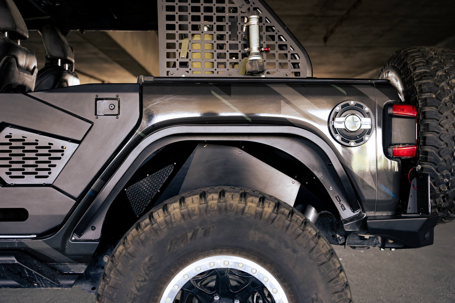Slim Width to Fit through Tighter Spaces on the Trail by DV8 Offroad