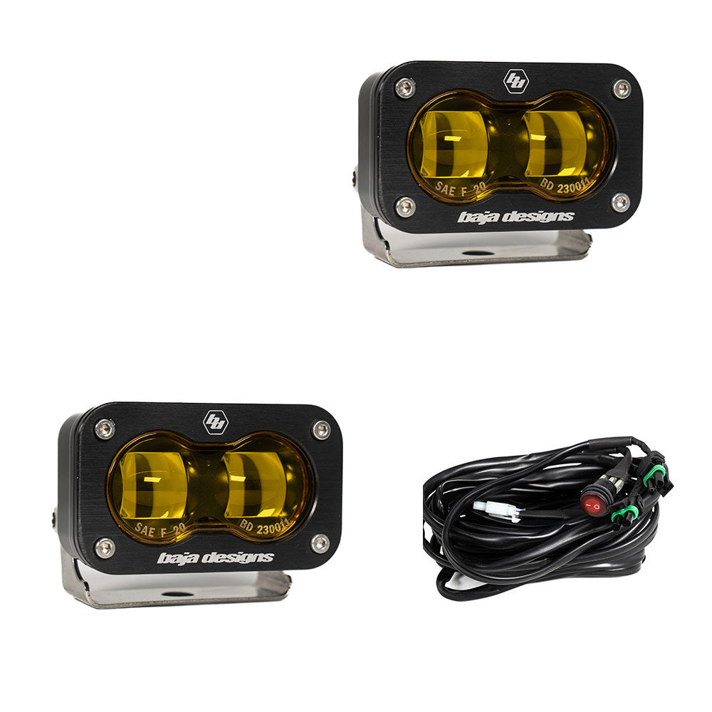 S2 SAE LED Auxiliary Light Pod Pair by Baja Designs