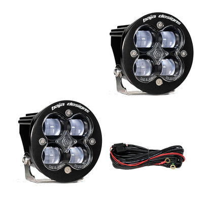 Squadron-R SAE LED Light Pod Pair (SAE Fog; Clear) by Baja Designs