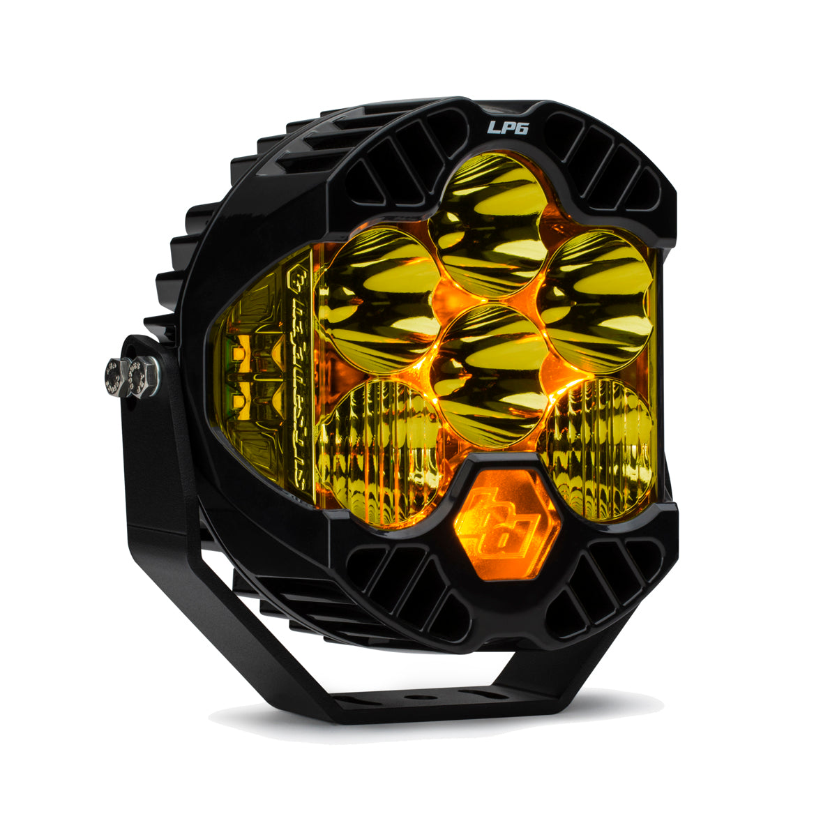 LP6 Pro LED Light Pod (Driving/Combo; Baja Amber) by Baja Designs