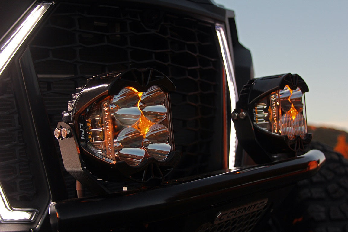 LP4 Pro LED Light Pod Pair (Driving/Combo; Baja Amber) by Baja Designs