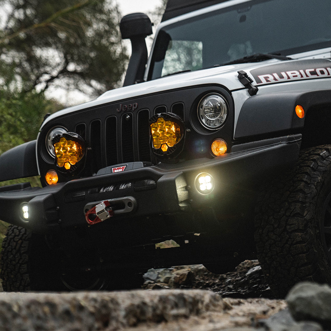 LP9 Pro LED Light Pod (Driving/Combo; Baja Amber) by Baja Designs
