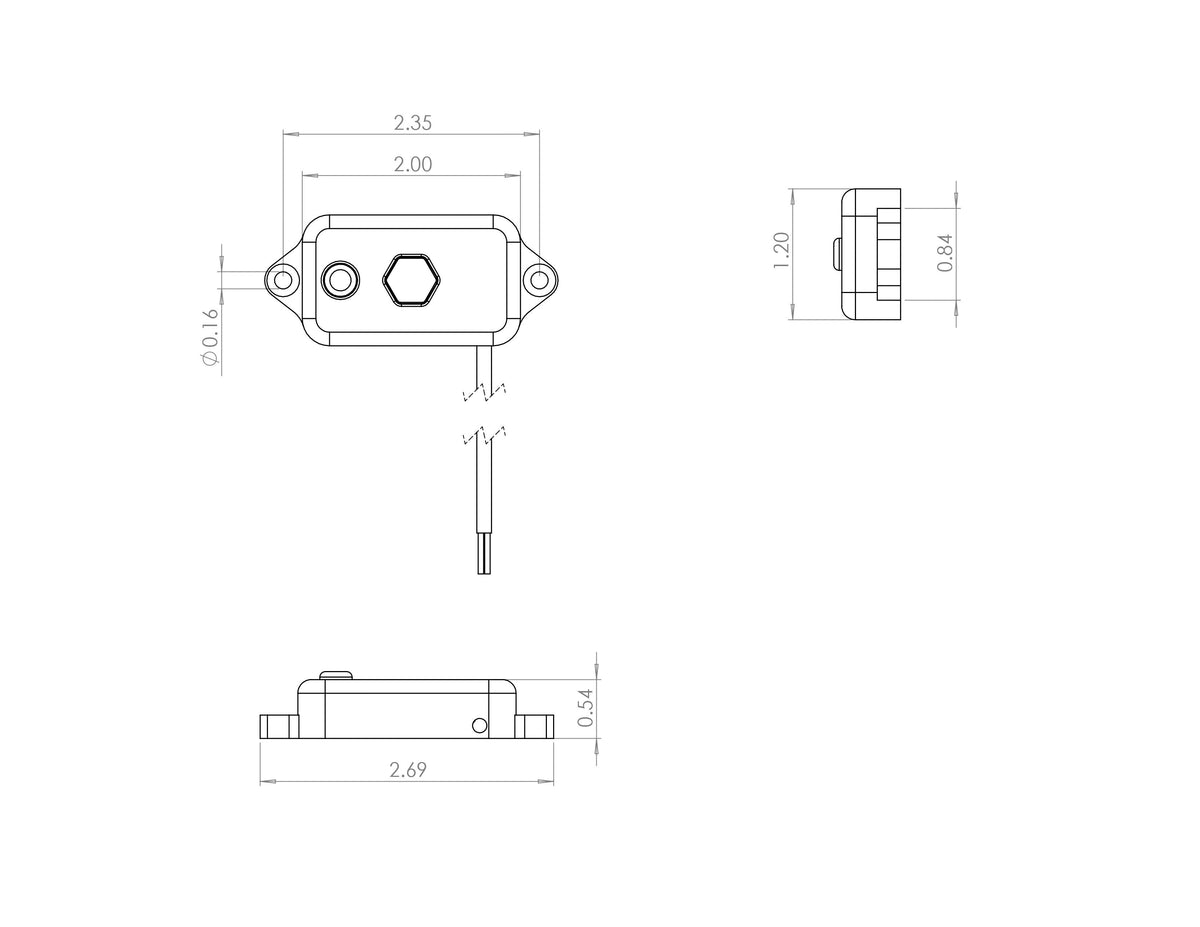 LED Dome Light with Switch (Baja Amber) by Baja Designs