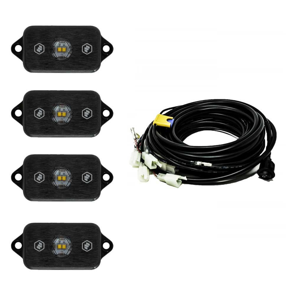LED Rock Light Kit (Clear) by Baja Designs