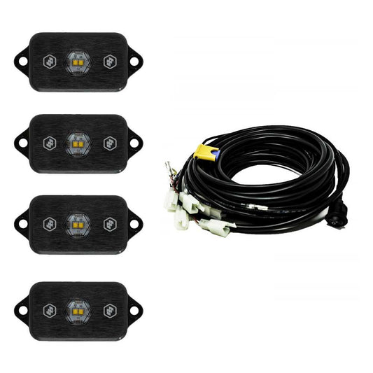 LED Rock Light Kit (Clear) by Baja Designs