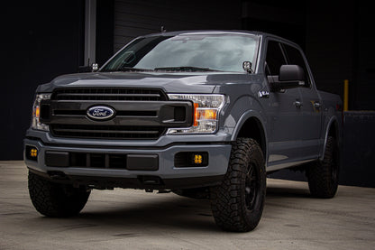 Squadron Pro A-Pillar Kit - '15-20 F-150 (High Speed Sport; Clear) by Baja Designs