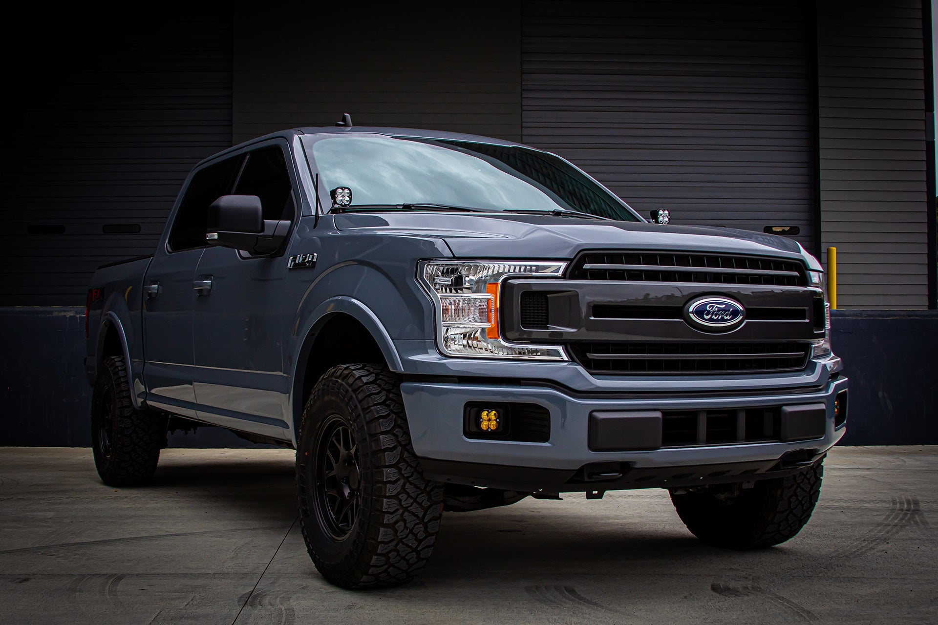 Squadron Pro A-Pillar Kit - '15-20 F-150 (High Speed Sport; Clear) by Baja Designs
