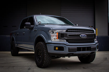 Squadron Pro A-Pillar Kit - '15-20 F-150 (High Speed Sport; Clear) by Baja Designs