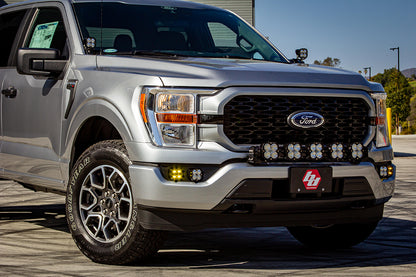 Squadron Sport A-Pillar Kit - '21-22 F-150 (Spot; Clear; Upfitter Wiring) by Baja Designs