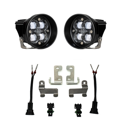 Squadron-R SAE Fog Pocket Kit - '16-21 RAV4; '14-19 Highlander (SAE Fog; Clear) by Baja Designs