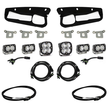 Squadron Pro/Dual S2 Sport Steel Bumper Fog Pocket Light Kit by Baja Designs