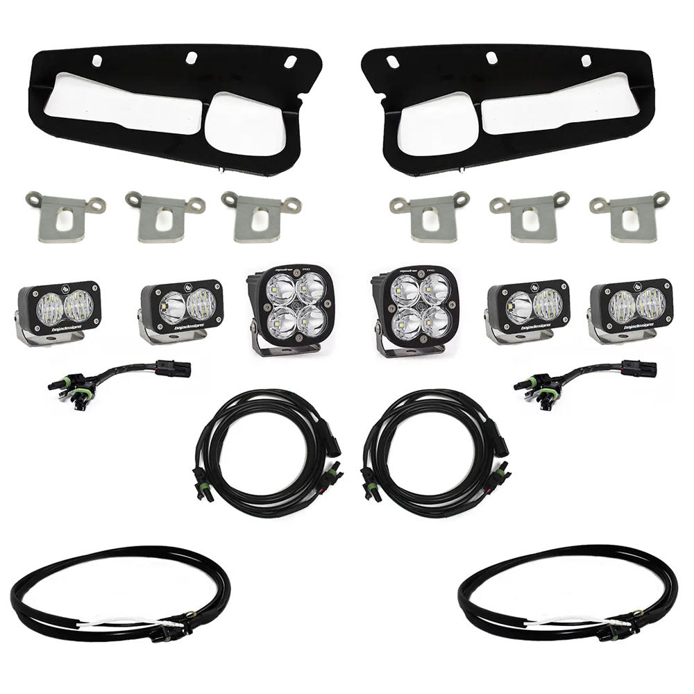 Squadron Pro/Dual S2 Sport Steel Bumper Fog Pocket Light Kit by Baja Designs