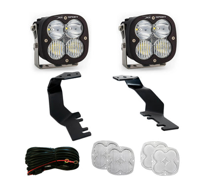XL Sport A-Pillar Kit - '22-On Tundra, '23-On Sequoia (Driving/Combo; Clear) by Baja Designs