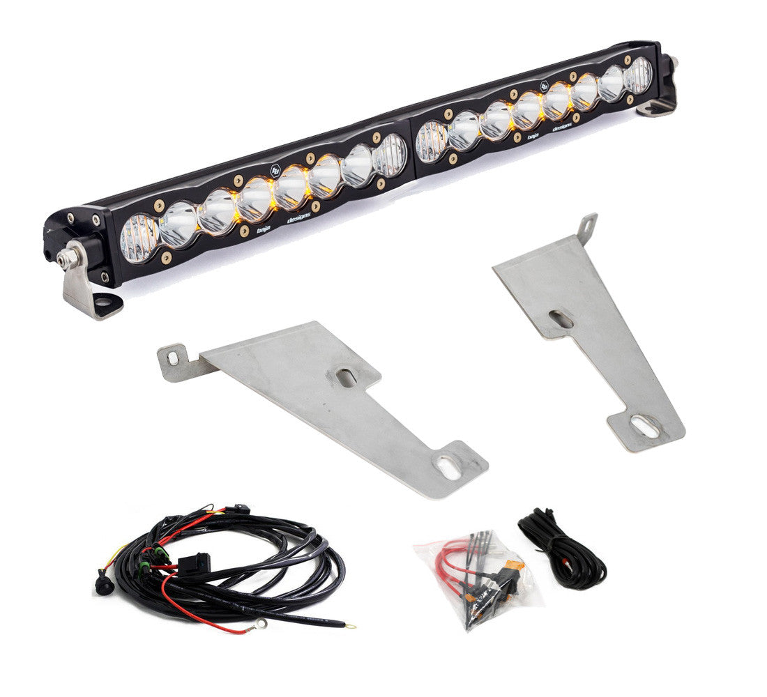S8 20 Inch Behind Bumper Kit - '22-On Tundra, (Driving/Combo; Clear) by Baja Designs