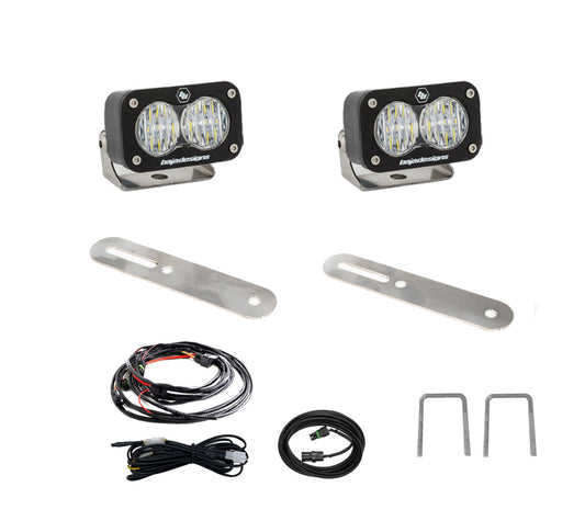 S2 Sport Dual Reverse Kit - '22-On Tundra (Wide Cornering; Clear) by Baja Designs