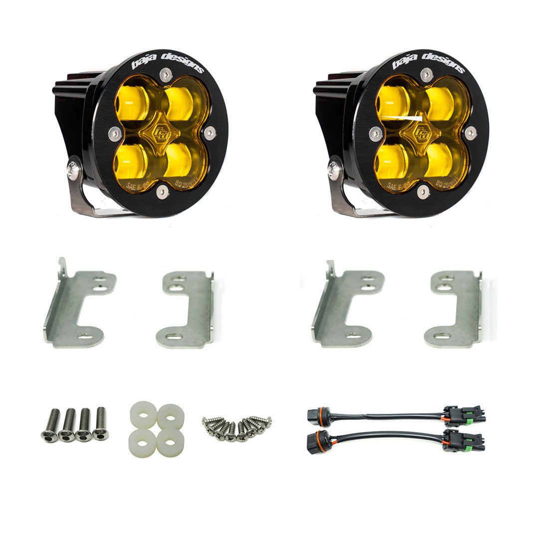 Jeep JK Squadron-R SAE Fog Pocket Light Kit by Baja Designs