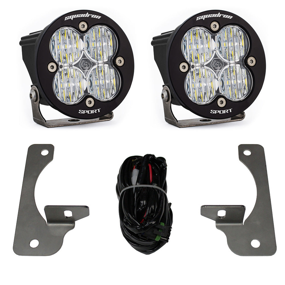 Jeep JK Squadron-R Sport Fog Pocket Light Kit by Baja Designs