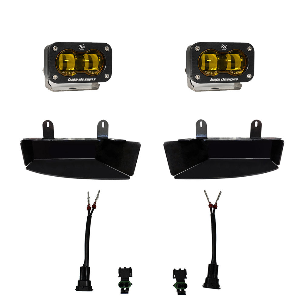 Dodge, Ram 2500/3500 (19-On), FPK, S2 SAE Amber by Baja Designs