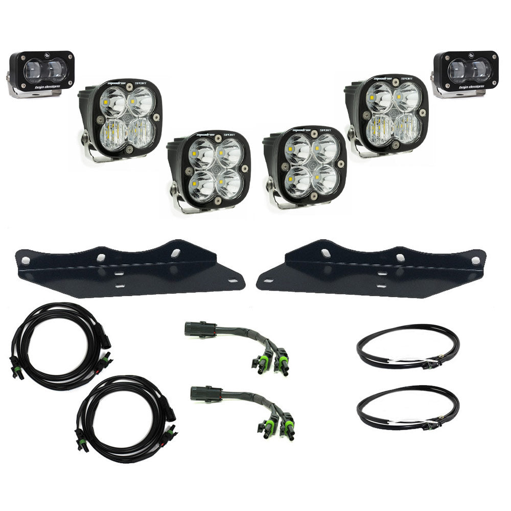 Ford Raptor Squadron/S2 SAE “Sportsman” Fog Pocket Light Kit by Baja Designs