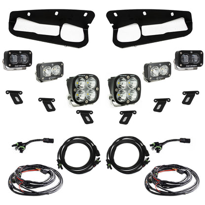 Ford, Bronco (21-On) S2 SAE FPK Sportsmen Steel Bumper by Baja Designs