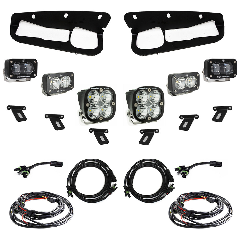 Ford, Bronco (21-On) S2 SAE FPK Sportsmen Steel Bumper by Baja Designs