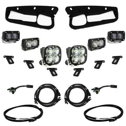 Ford, Bronco (21-On) S2 SAE FPK "Pro" Steel Bumper w/up by Baja Designs