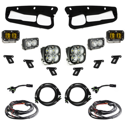 Ford, Bronco (21-On) S2 SAE Amber FPK Sportsmen Steel Bumper by Baja Designs