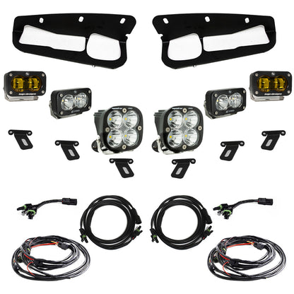Ford, Bronco (21-On) S2 SAE Amber FPK "Pro" Steel Bumper by Baja Designs