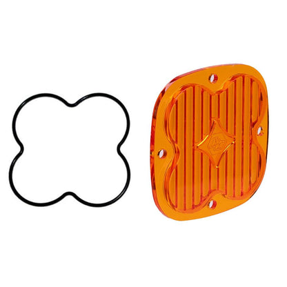XL Light Pod Lens Kit (Wide Cornering; Factory Amber) by Baja Designs