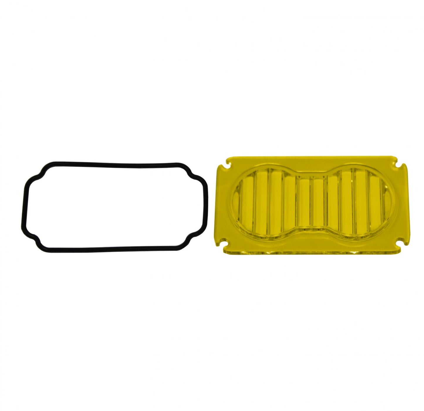 S2 Light Pod Lens Kit (Wide Cornering; Baja Amber) by Baja Designs