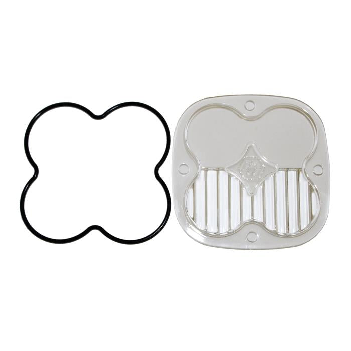 Squadron Light Pod Lens Kit (Driving/Combo; Clear) by Baja Designs