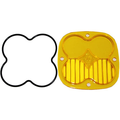 Squadron Light Pod Lens Kit (Driving/Combo; Baja Amber) by Baja Designs