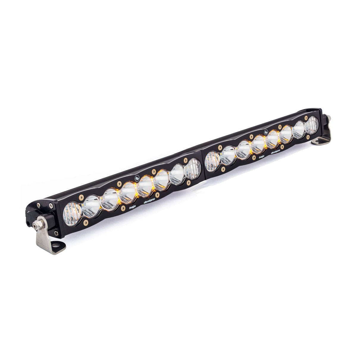 S8 Straight LED Light Bar (20 Inch; Driving/Combo; Clear) by Baja Designs