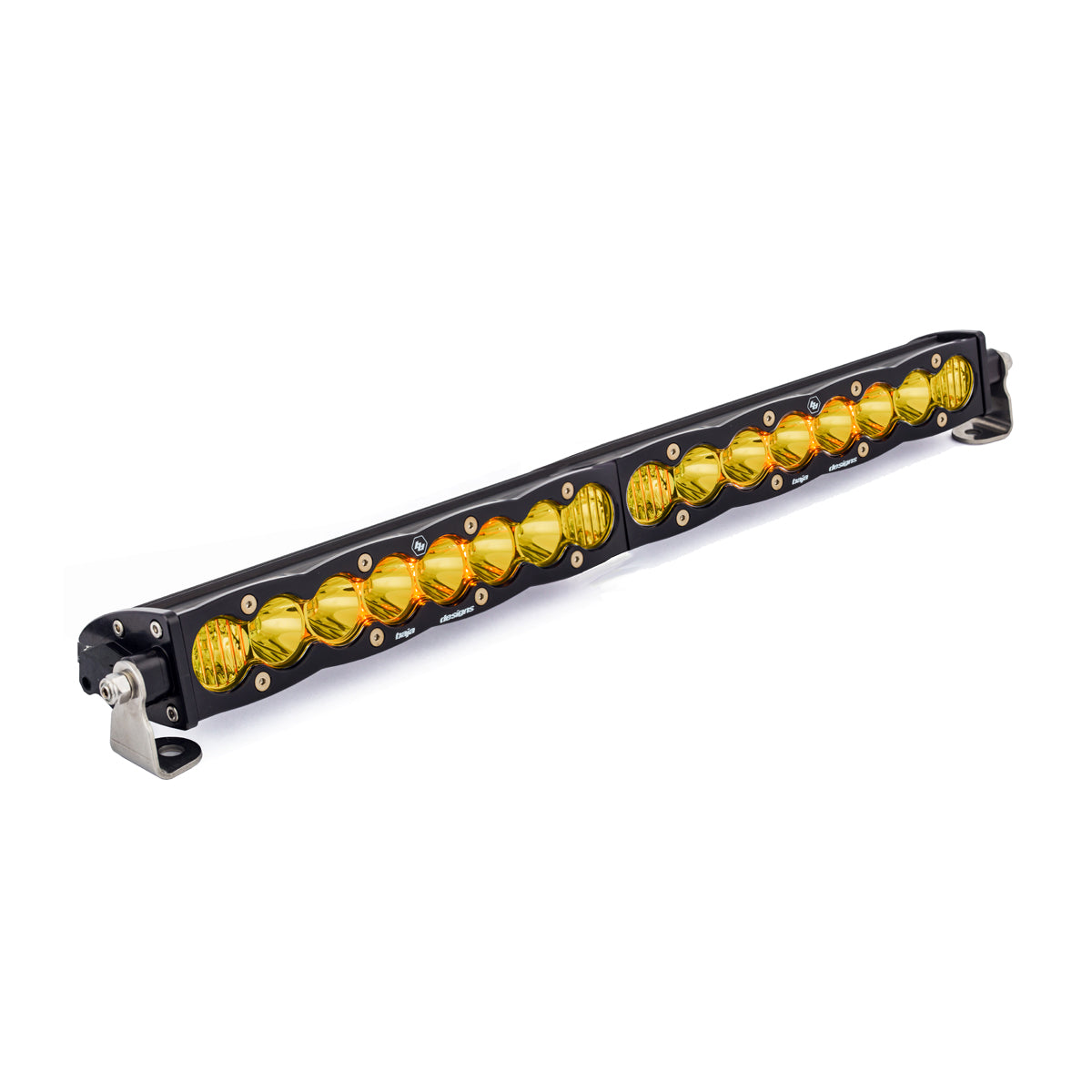 S8 Straight LED Light Bar (20 Inch; Driving/Combo; Baja Amber) by Baja Designs