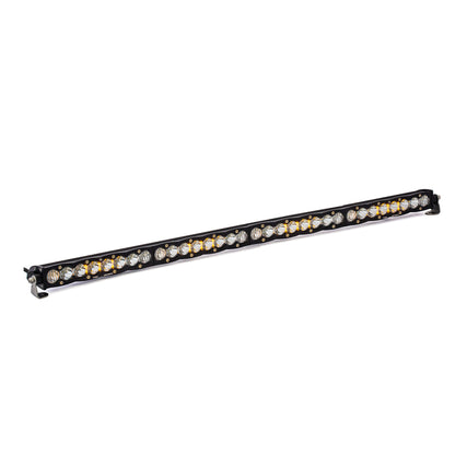 S8 Straight LED Light Bar (40 Inch; Driving/Combo; Clear) by Baja Designs