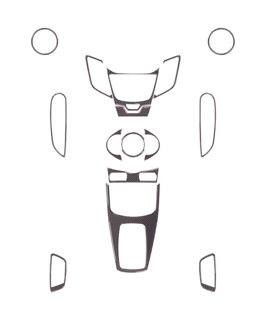 Interior Dash Kit Fits 2011-2019 Ford Fiesta by Tufskinz.com