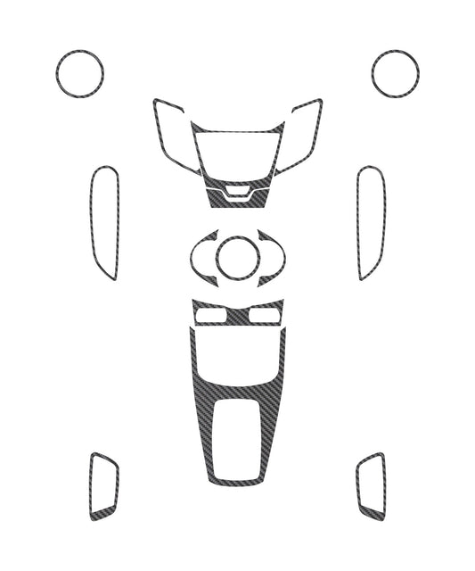 Interior Dash Kit Fits 2011-2019 Ford Fiesta by Tufskinz.com