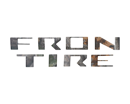 Grille Letter Inserts Fits 2022-2026 Nissan Frontier by Tufskinz.com