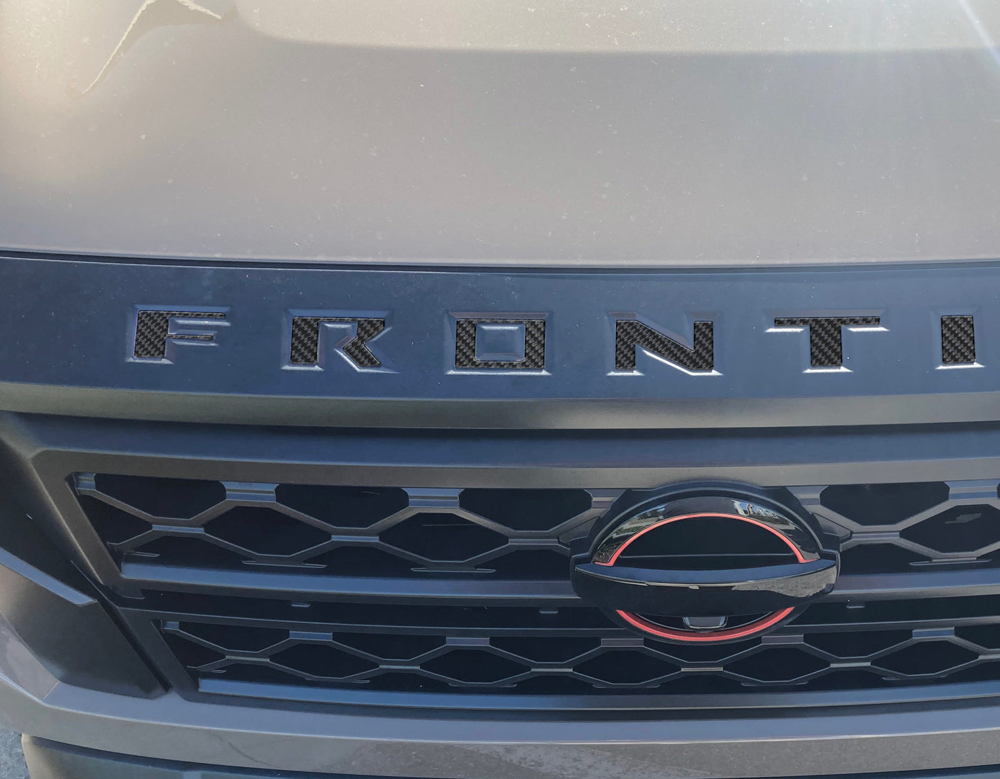 Grille Letter Inserts Fits 2022-2026 Nissan Frontier by Tufskinz.com