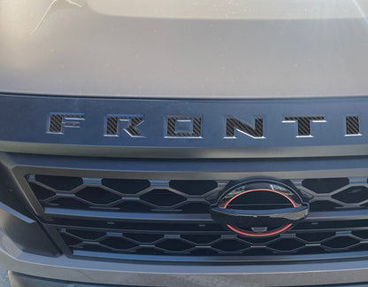 Grille Letter Inserts Fits 2022-2026 Nissan Frontier by Tufskinz.com