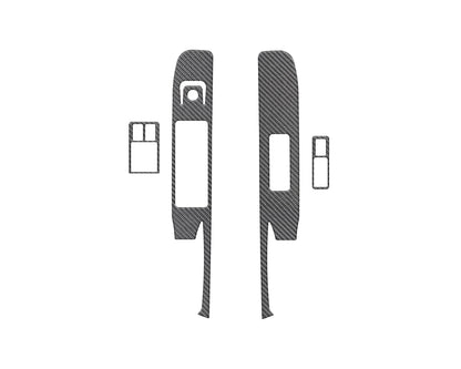 Door Switch Accent Trim Fits 2022-2026 Nissan Frontier by Tufskinz.com