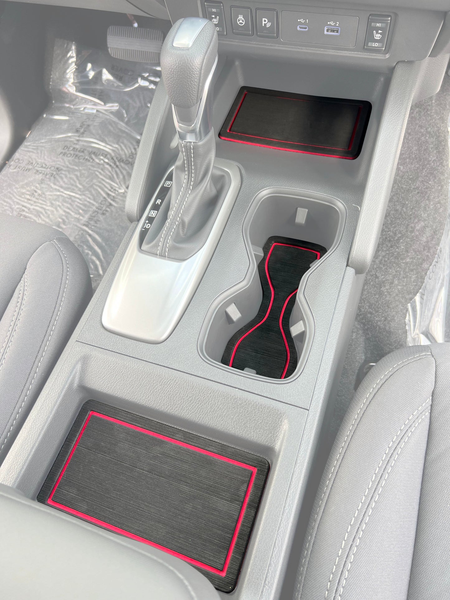 Center Console Foam Inserts Fits 2022-2026 Nissan Frontier by Tufskinz.com