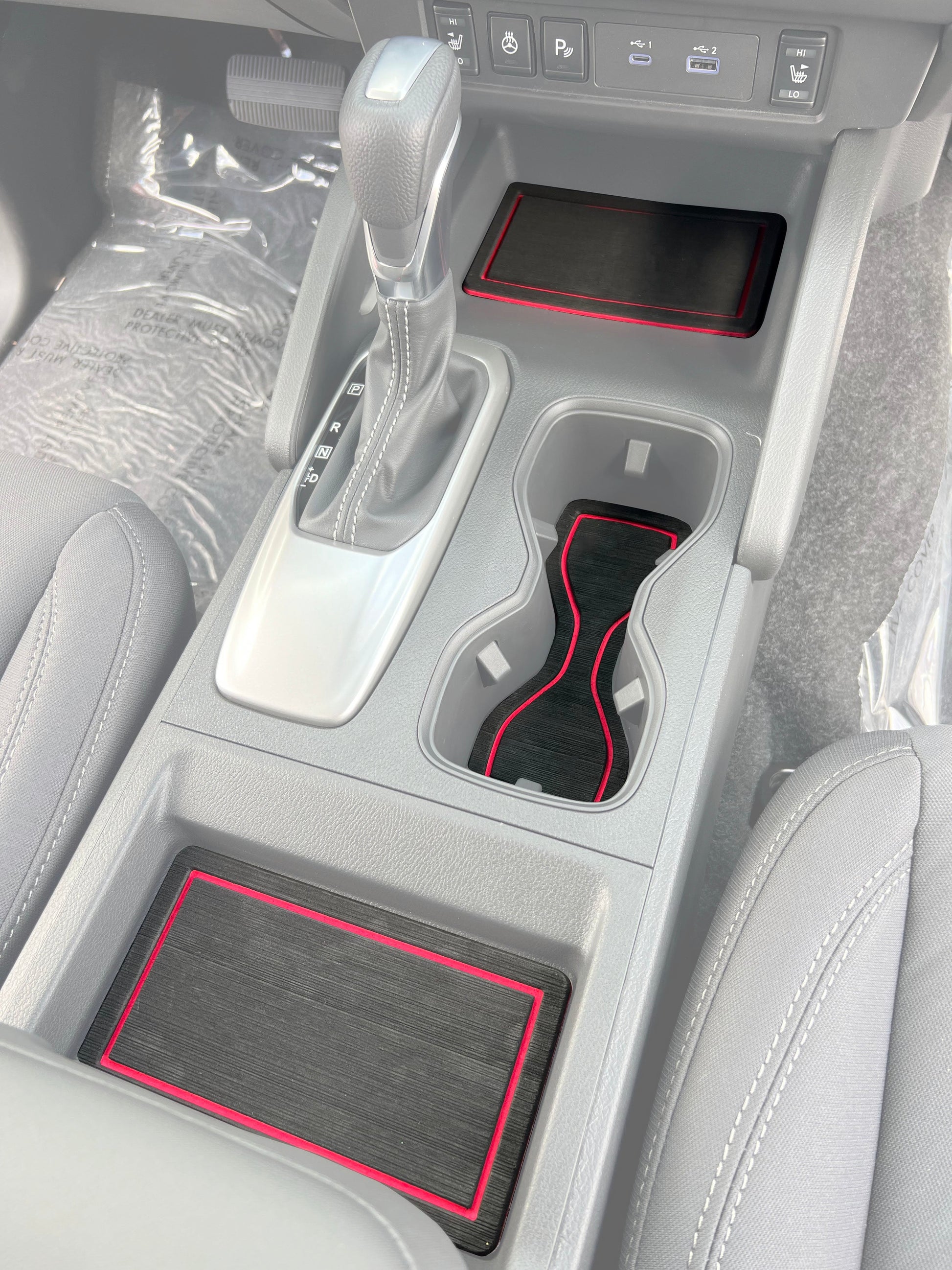 Center Console Foam Inserts Fits 2022-2026 Nissan Frontier by Tufskinz.com