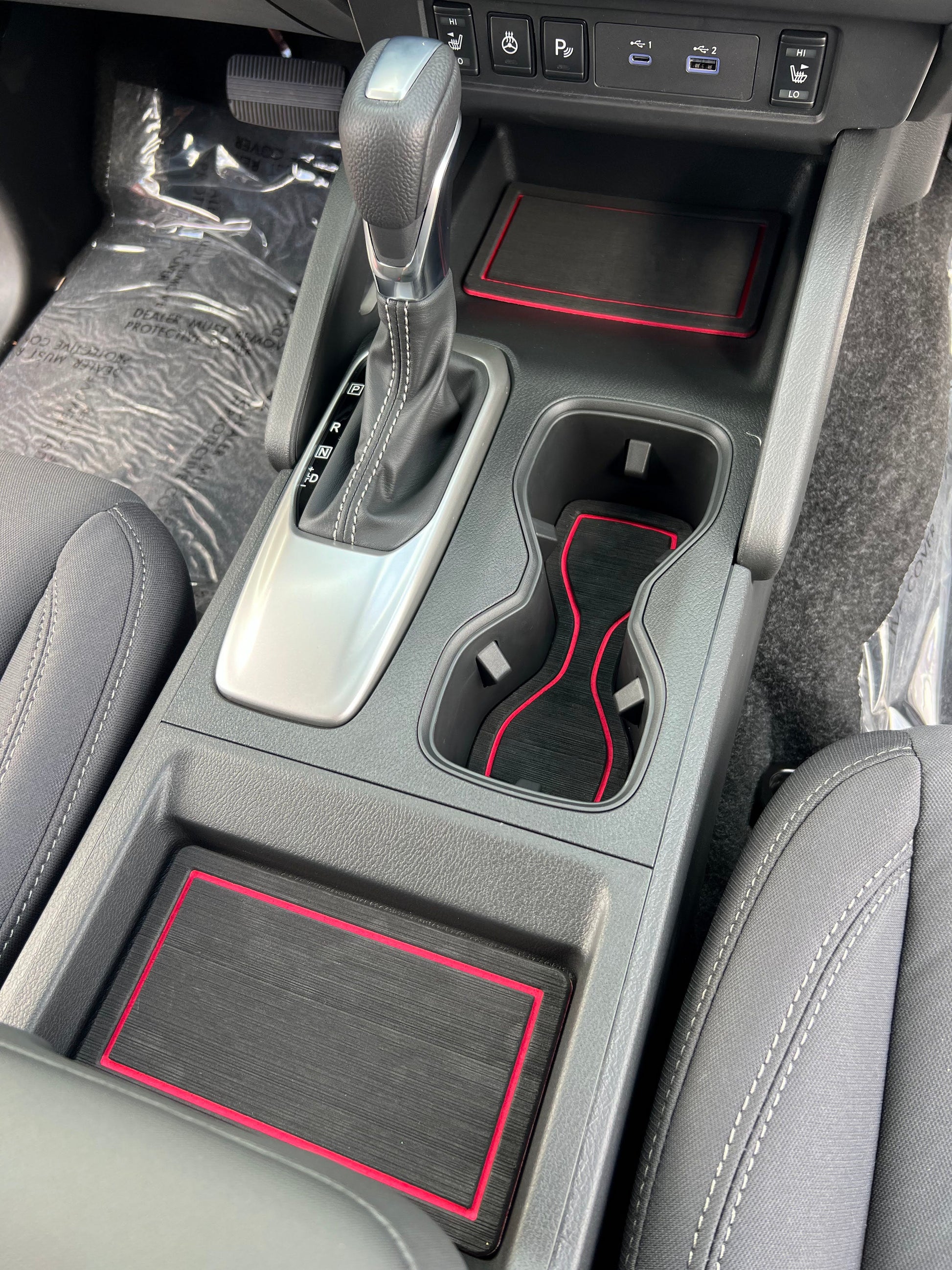 Center Console Foam Inserts Fits 2022-2026 Nissan Frontier by Tufskinz.com